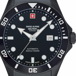 Swiss Alpine Military 7095.2177 Diver Automatik Herrenuhr 44mm 30ATM*