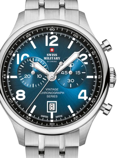 Swiss Military SM30192.03 Chronograph Herrenuhr 42mm 10ATM*