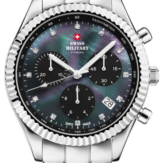 Swiss Military SM30207.01 Elegant Chronograph Damenuhr 38mm 5ATM*