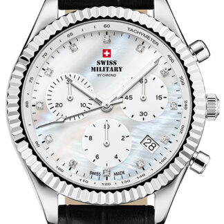 Swiss Military SM30207.05 Elegant Chronograph Damenuhr 38mm 5ATM*