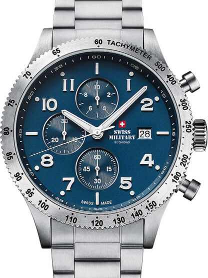 Swiss Military SM34084.02 Chronograph Herrenuhr 42mm 10ATM*
