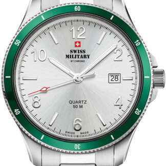 Swiss Military SM34096.04 Herrenuhr 42mm 5ATM*