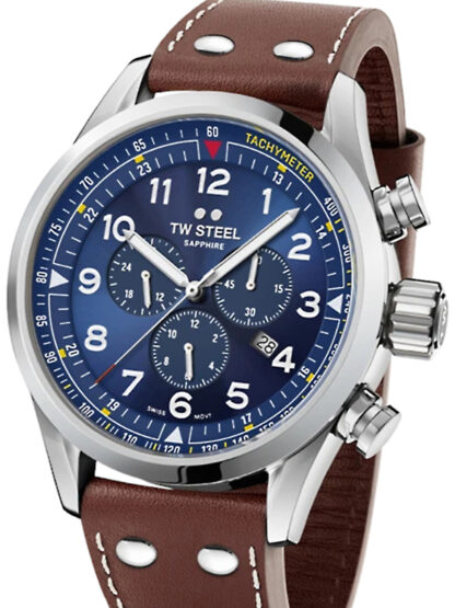 TW-Steel SVS201 Chronograph Volante Herrenuhr 48mm 10ATM*