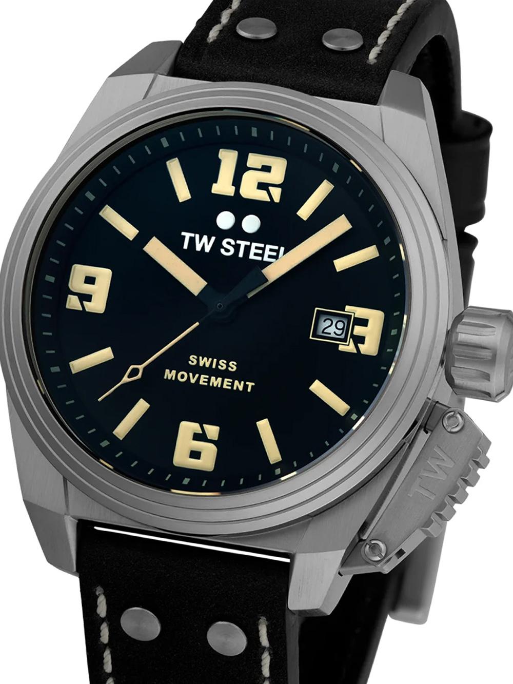 TW-Steel TW1101 Canteen Herrenuhr 42mm 10ATM*