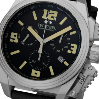 TW-Steel TW1111 Canteen Chronograph Herrenuhr 46mm 10ATM*