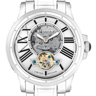 Thomas Earnshaw ES-8244-11 Bertha Open Heart Skeleton Herrenuhr 42mm*