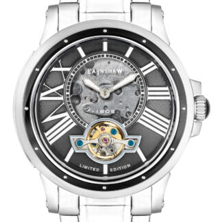Thomas Earnshaw ES-8244-44 Bertha Open Heart Skeleton Herrenuhr 42mm*