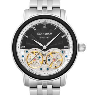 Thomas Earnshaw ES-8255-11 Longitude Double Barrel Automatik Herrenuhr 42mm*
