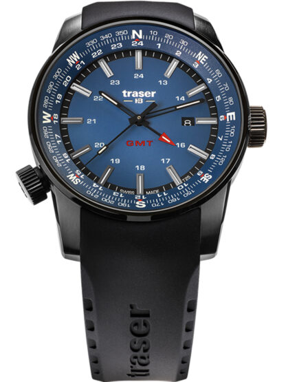 Traser H3 109743 P68 Pathfinder GMT Herrenuhr 46mm 10ATM*