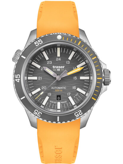 Traser H3 110331 P67 Diver Automatik T100 Grey Herrenuhr 46mm 50ATM*