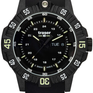 Traser H3 110723 P99 Q Tactical Black Herrenuhr 46mm 20ATM*