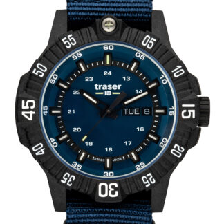 Traser H3 110724 P99 Q Tactical Blue Herrenuhr 46mm 20ATM*