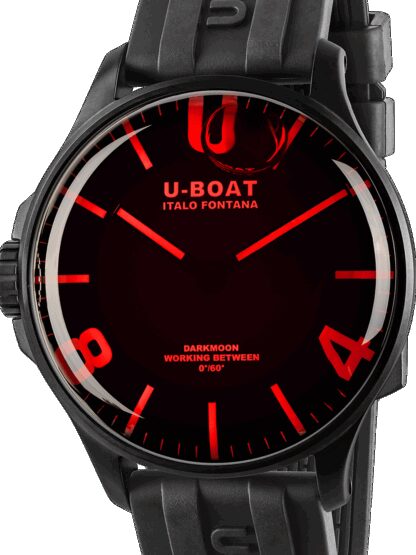 U-Boat 8466/C Darkmoon Red IPB Herrenuhr 44mm 5ATM*
