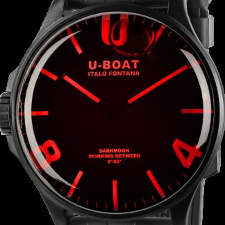 U-Boat 8466/D Darkmoon Red IPB Capsoil 44mm 5ATM*