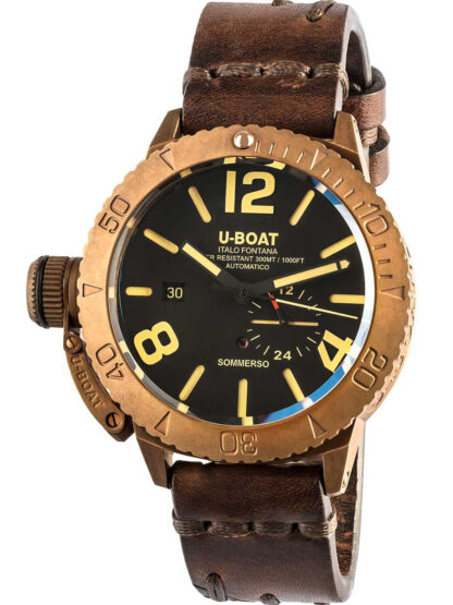 U-Boat 8486 Sommerso Bronze Automatik Herrenuhr 46mm 300M*