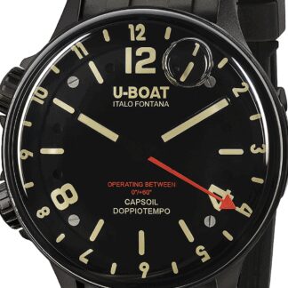 U-Boat 8770/A Capsoil Qs. Doppotempo DLC Herrenuhr 45mm 10ATM*