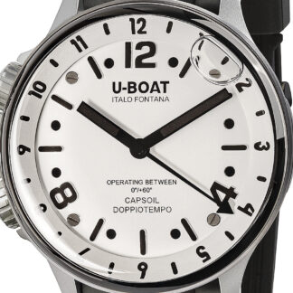 U-Boat 8888/A Capsoil Doppiotempo SS GMT Herrenuhr 45mm 10ATM*