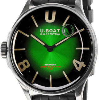 U-Boat 9502/A Darkmoon Green SS Soleil Herrenuhr Capsoil 40mm 5ATM*