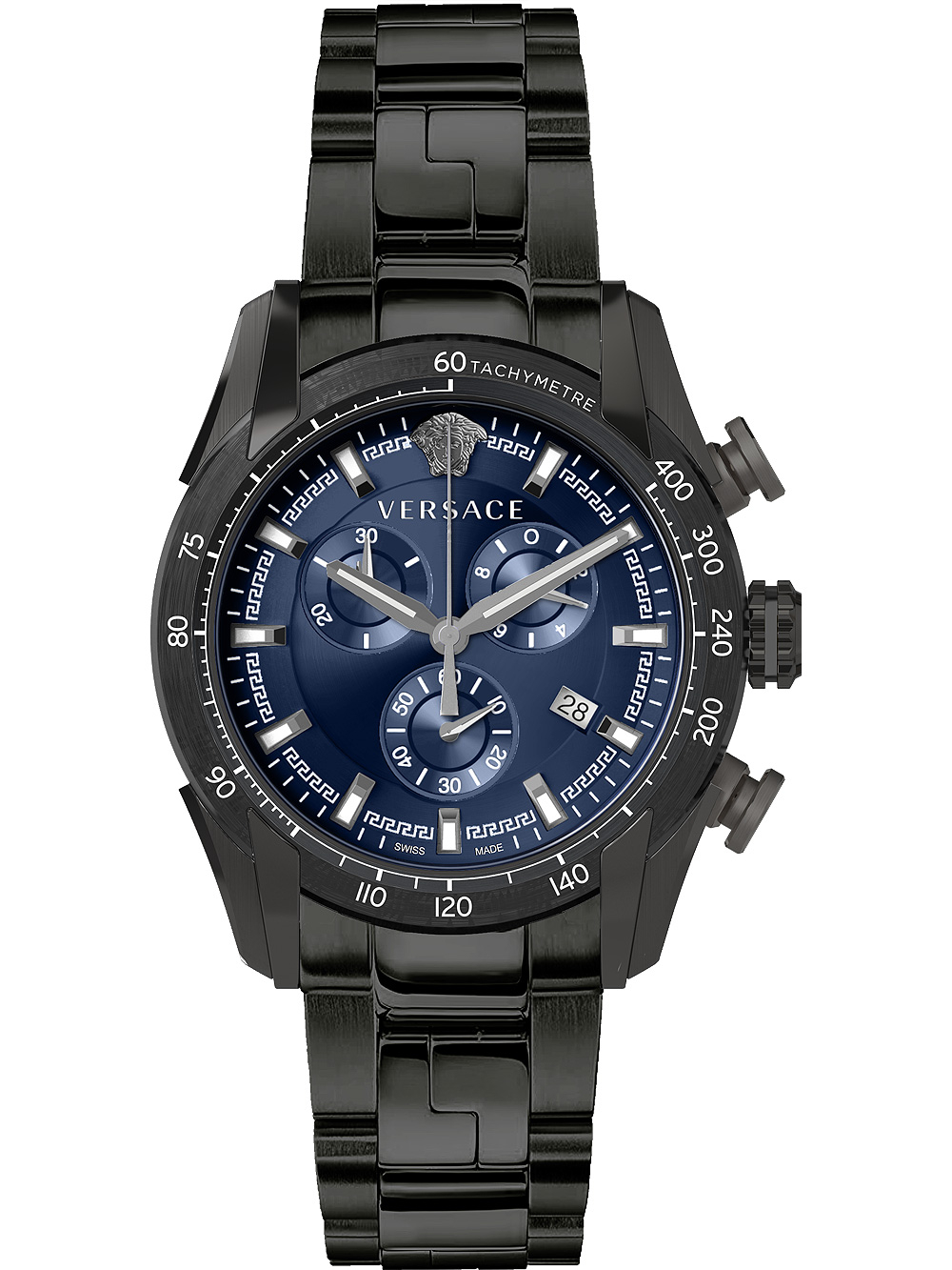 Versace VE2I00521 V-Ray Chronograph Herrenuhr 44mm 5ATM*