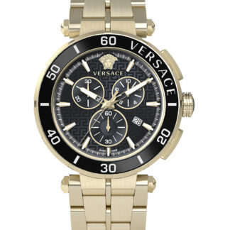 Versace VE3L00522 Greca Chronograph Herrenuhr 45mm 5ATM*