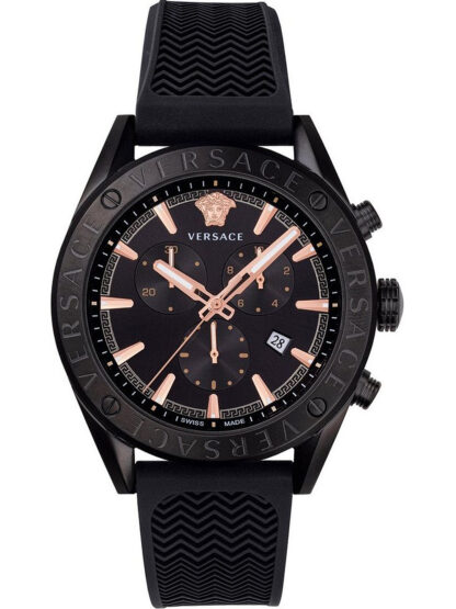 Versace VEHB00419 V-Chrono Chronograph Herrenuhr 45mm 5ATM*