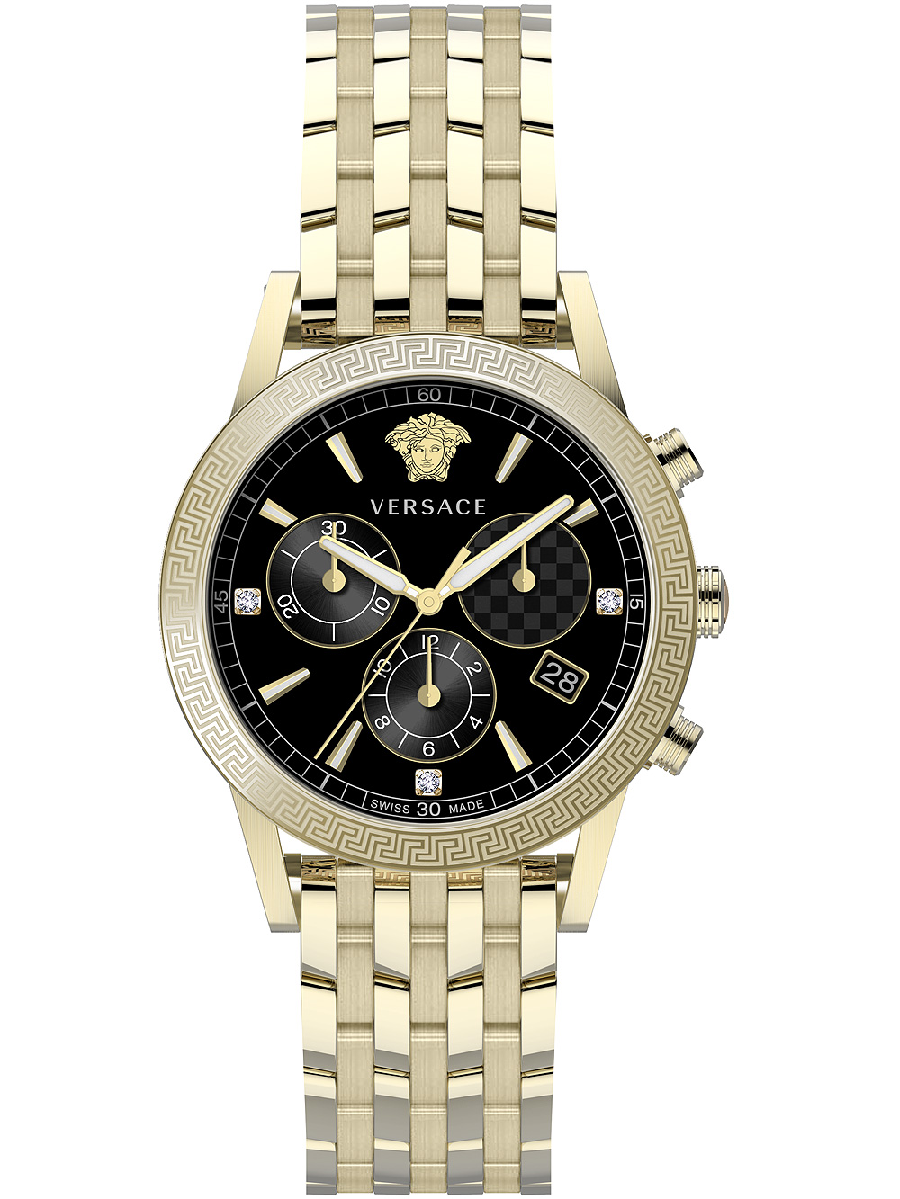 Versace VELT00919 Sport Tech Chronograph Damenuhr 40mm 5ATM*