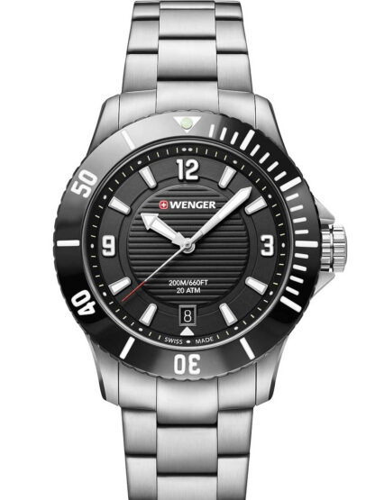 Wenger 01.0621.109 Seaforce Damenuhr Taucheruhr 36mm 20 ATM*