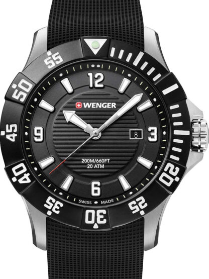 Wenger 01.0641.132 Seaforce Taucheruhr Herrenuhr 43mm 20ATM*