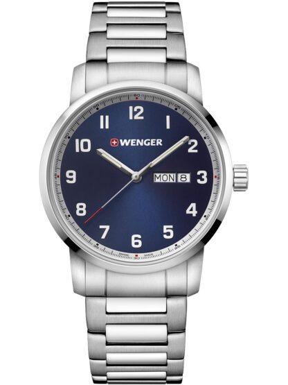 Wenger 01.1541.121 Attitude Herrenuhr 42mm 10ATM*