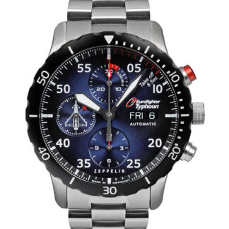 Zeppelin 7218M-3 Eurofighter Typhoon Automatik Limited Herrenuhr 43mm 10ATM*