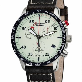Zeppelin 7298-5 Eurofighter Typhoon Quarz Herrenuhr 43mm 10ATM*