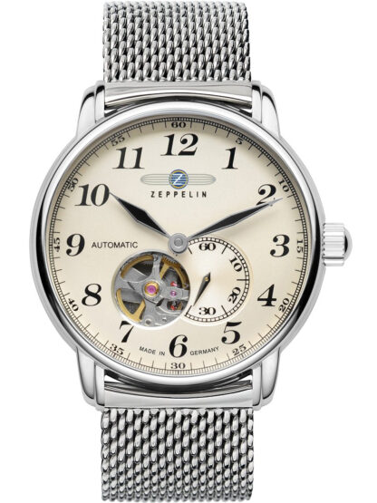 Zeppelin 7666M-5 LZ 127 Graf Automatik Herrenuhr 41mm 5ATM*