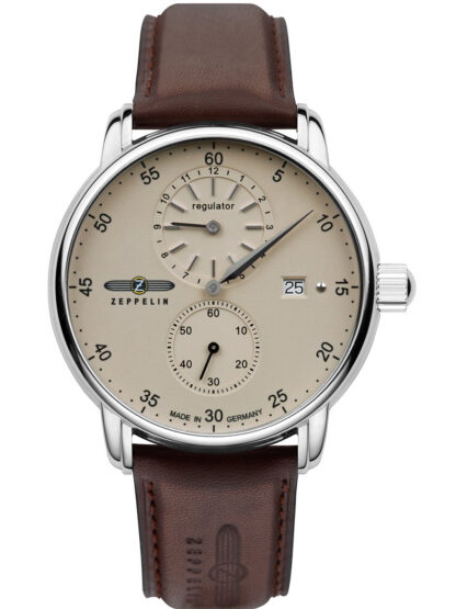 Zeppelin 8622-5 New Captains Line Automatik Herrenuhr 43mm 5ATM*
